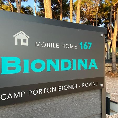 Mobile Home Biondina Camp Porton Nature Hideouts Ровінь Екстер'єр фото