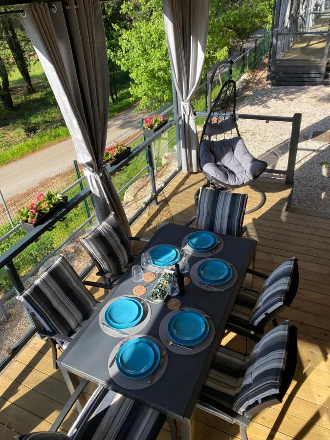 Mobile Home Biondina Camp Porton Nature Hideouts Ровінь Екстер'єр фото